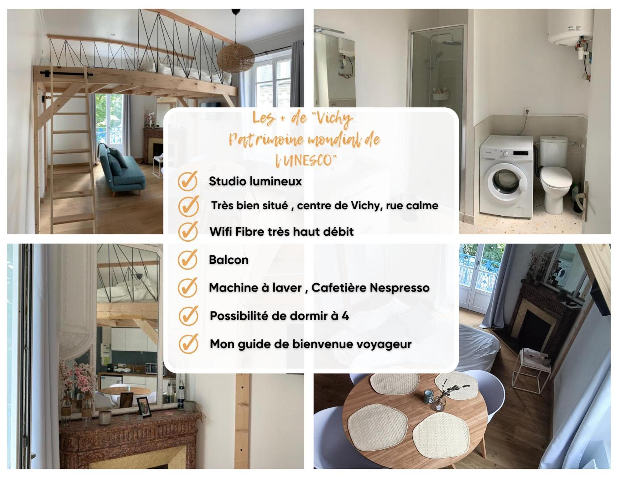 Studio Vichy Patrimoine Mondial Villa Marie Celine Εξωτερικό φωτογραφία